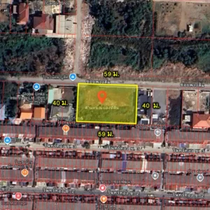 ที่ดินซอยพวงส้ม ขนาด 600 ตรว.