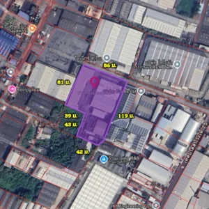 ที่ดินซอยเทศบาลสำโรงใต้ 25 ขนาด 5-3-23 ไร่
