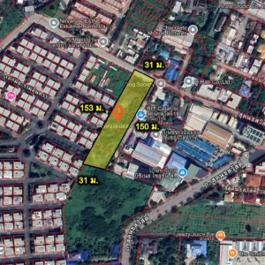 ที่ดินติดถนนซอยสุคนธสวัสดิ์ 19 ขนาด 3-1-32 ไร่